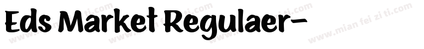 Eds Market Regulaer字体转换